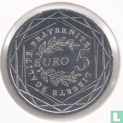 Frankrijk 5 euro 2008 "La Semeuse" - Afbeelding 2