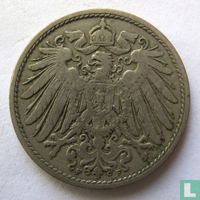 Empire allemand 10 pfennig 1902 (F) - Image 2