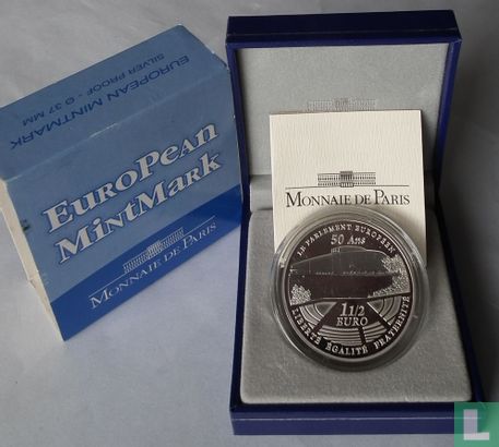 France 1½ euro 2008 (BE) "50 years European Parliament in Strasbourg" - Image 3