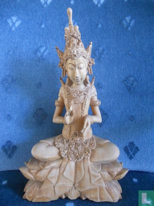Vishnu, Balinees houtsnijwerk - Afbeelding 1