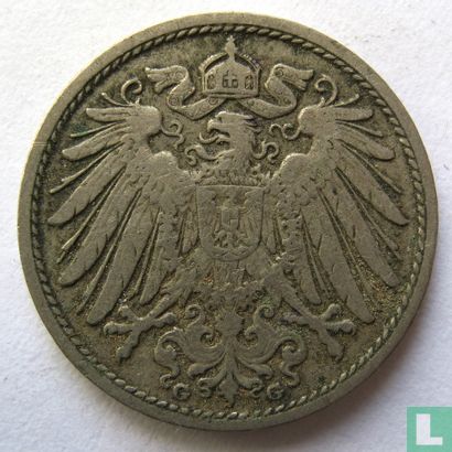 Duitse Rijk 10 pfennig 1904 (G) - Afbeelding 2