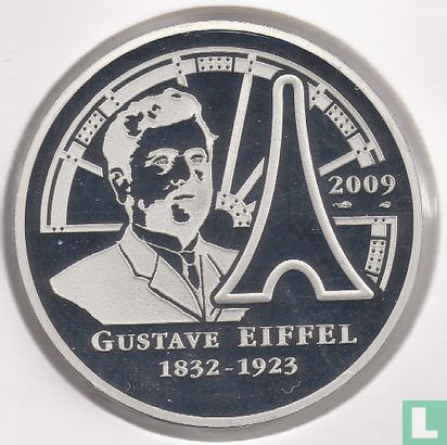 France 20 euro 2009 (BE - PIEDFORT) "Gustave Eiffel" - Image 1