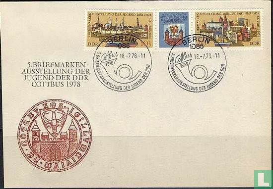 Postzegeltentoonstelling Cottbus