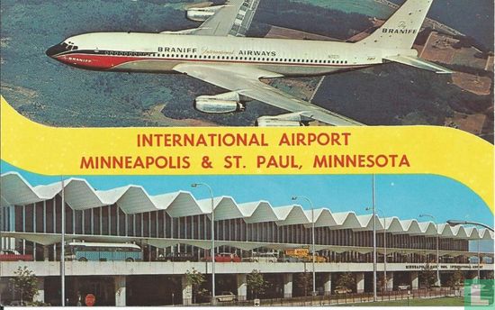 International airport Minneapolis-St.Paul / Braniff - Boeing 720