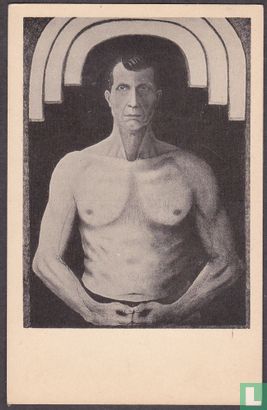 John Kane - Selfportret (Museum of Modern Art, New York) - Afbeelding 1