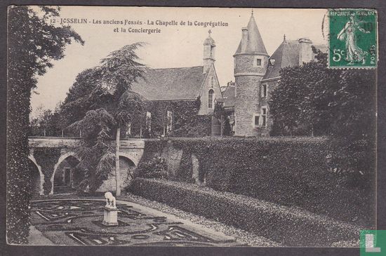 Josselin, Les anciens Fosses - La Chapelle de la Congregation et la Conciergerie - Afbeelding 1