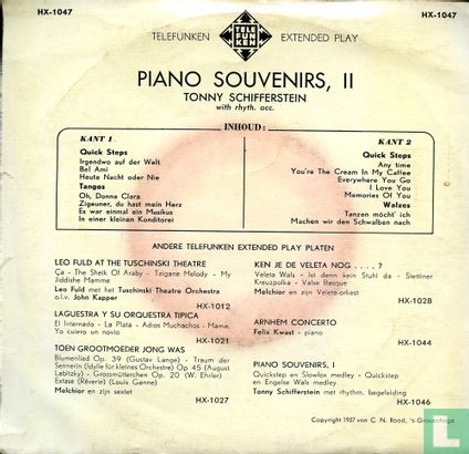 Piano souveniers 2 - Image 2