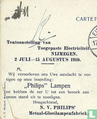 De "Philips" Metaaldraad Lamp (Tentoonstelling Nijmegen) - Afbeelding 2