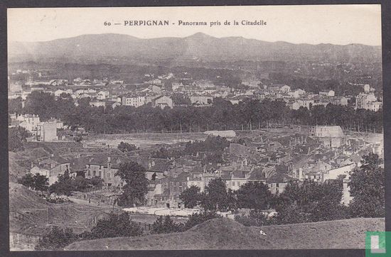 Perpignan, Panorama pris de la Citadelle
