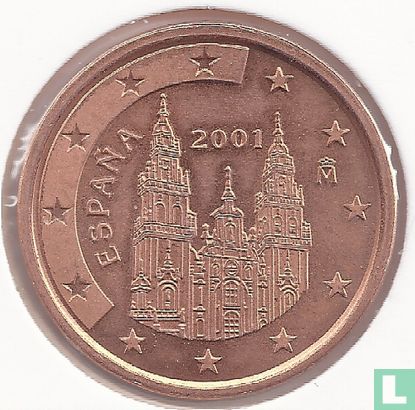 Spain 5 cent 2001 - Image 1