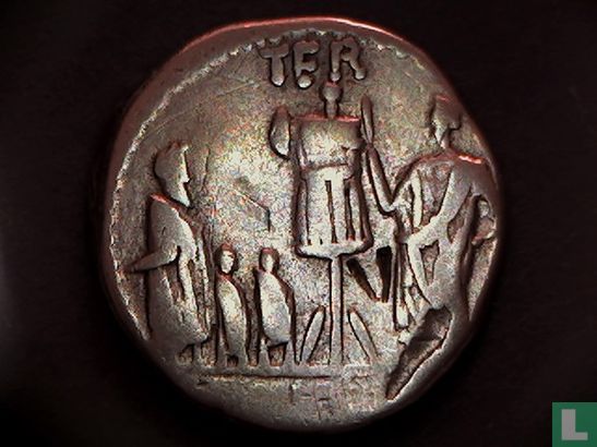 Roman Republic, AR denarius, Lepidus Paullus, Rome, 62 BC - Image 3