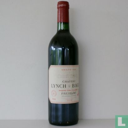 Lynch-Bages 1988, 5E Cru Classe