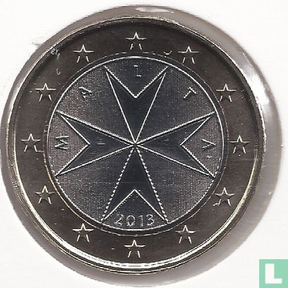 Malta 1 euro 2013 - Afbeelding 1