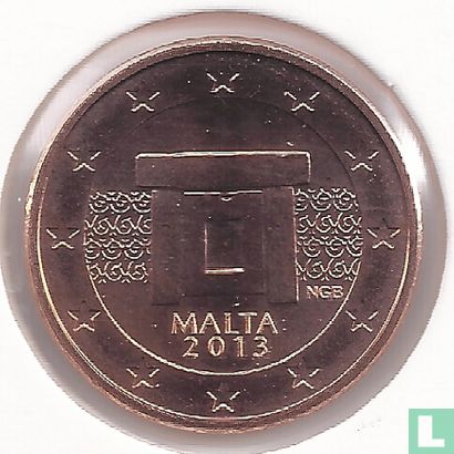 Malta 1 cent 2013 - Image 1