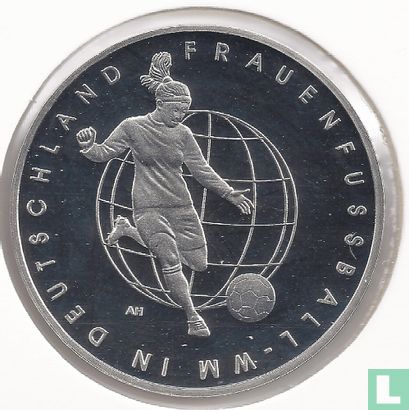 Duitsland 10 euro 2011 (PROOF - A) "Women's Football World Cup in Germany" - Afbeelding 2
