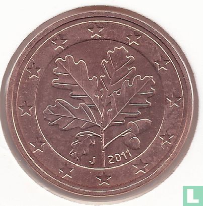 Duitsland 5 cent 2011 (J) - Afbeelding 1