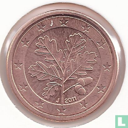 Duitsland 1 cent 2011 (J) - Afbeelding 1