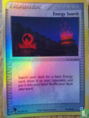 Energy search (reverse)