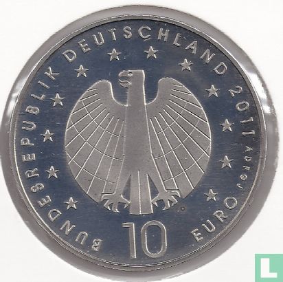 Duitsland 10 euro 2011 (G) "Women's Football World Cup in Germany" - Afbeelding 1
