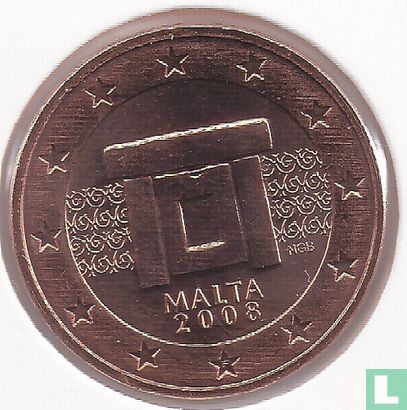 Malta 5 cent 2008 - Afbeelding 1