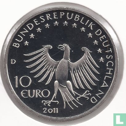 Germany 10 euro 2011 "500 years of the first publication of Till Eulenspiegel history" - Image 1