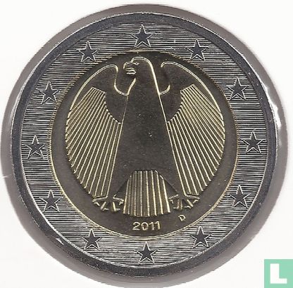 Deutschland 2 Euro 2011 (D) - Bild 1