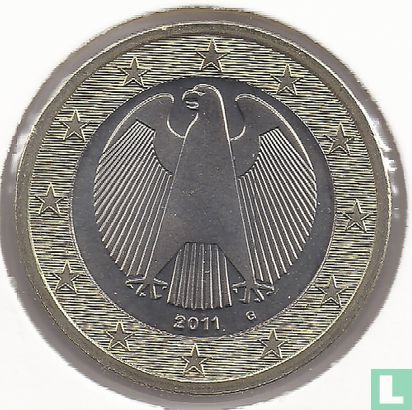 Allemagne 1 euro 2011 (G) - Image 1