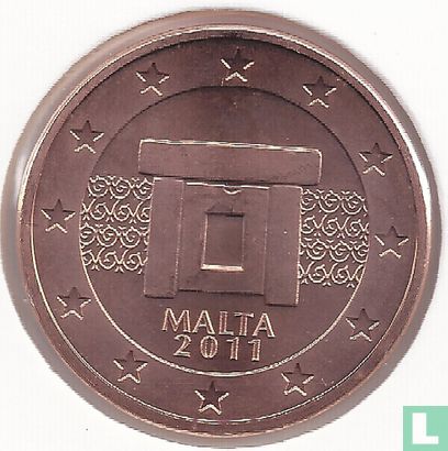 Malta 5 cent 2011 - Afbeelding 1