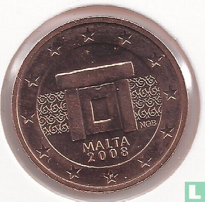 Malta 1 cent 2008 - Image 1