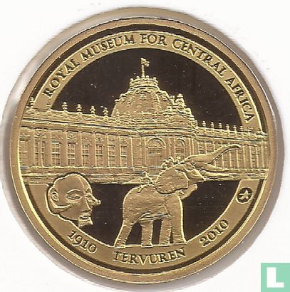 België 50 euro 2010 (PROOF) "100 Years of Tervuren African Museum" - Afbeelding 2