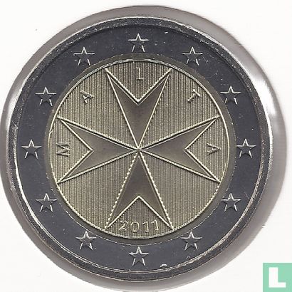 Malte 2 euro 2011 - Image 1