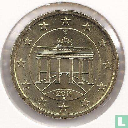 Allemagne 10 cent 2011 (A) - Image 1