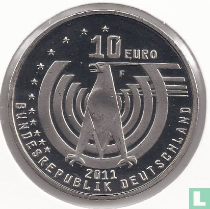 Allemagne 10 euro 2011 "125th Anniversary of the Automobile" - Image 1