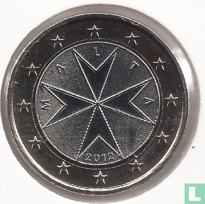 Malte 1 euro 2012 - Image 1