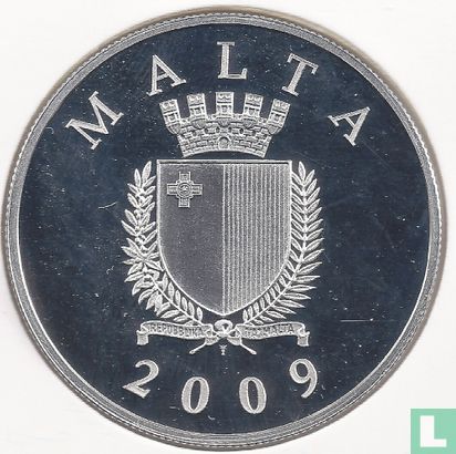 Malta 10 euro 2009 (PROOF) "La Castellania" - Afbeelding 1