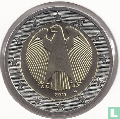 Duitsland 2 euro 2011 (G) - Afbeelding 1