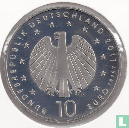 Germany 10 euro 2011 (A) "Women's Football World Cup in Germany" - Image 1