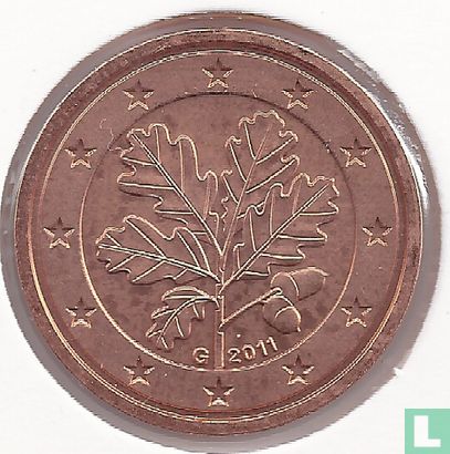 Duitsland 2 cent 2011 (G) - Afbeelding 1
