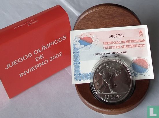 Spanien 10 Euro 2002 (PP) "Winter Olympics in Salt Lake City" - Bild 3