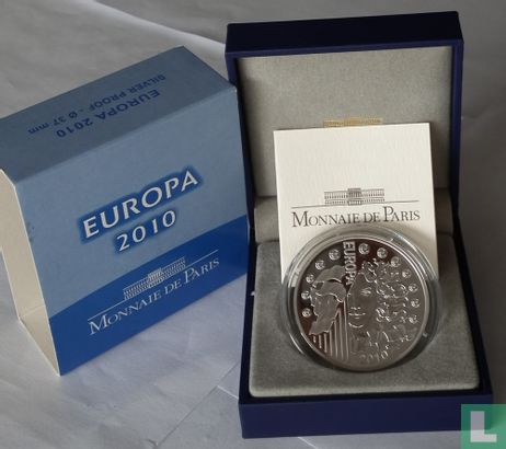 France 10 euro 2010 (PROOF) "1100th Anniversary of Cluny Abbey" - Image 3