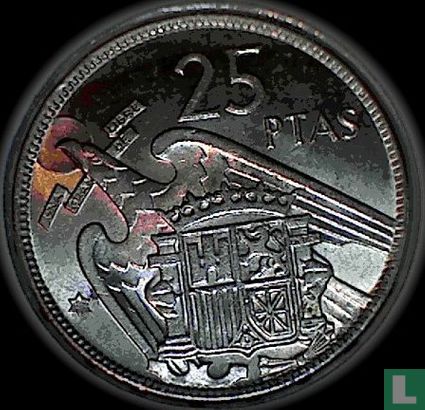 Spanje 25 pesetas 1957 (67) - Afbeelding 1