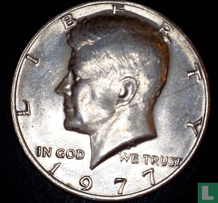 Verenigde Staten ½ dollar 1977 (zonder letter) - Afbeelding 1