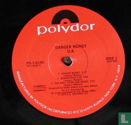 Danger Money - Image 3