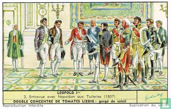 Entrevue avec Napoléon aux Tuileries (1807)