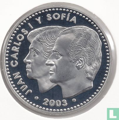 Espagne 12 euro 2003 (BE) "25th Anniversary of the Spanish Constitution" - Image 1