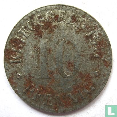 Kassel 10 pfennig 1917 (iron - 1.5 mm) - Image 1