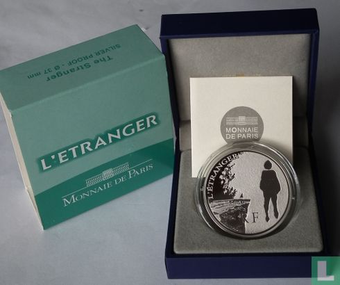 France 10 euro 2011 (BE) "Heroes of the French literature - the Stranger" - Image 3