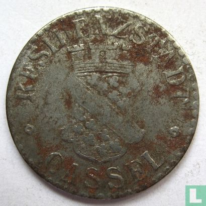 Kassel 10 pfennig 1917 (ijzer - 1.5 mm) - Afbeelding 2