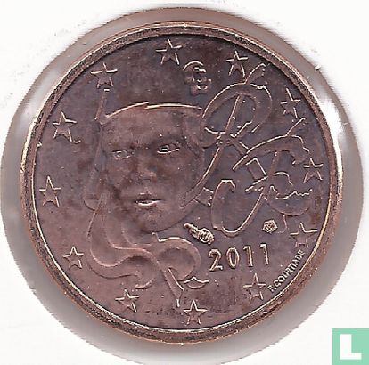 Frankrijk 1 cent 2011 - Afbeelding 1