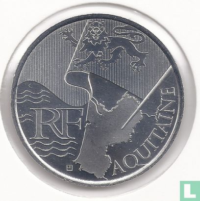 France 10 euro 2010 "Aquitaine" - Image 2